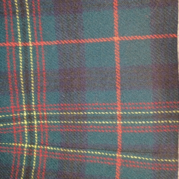 Vintage Lauren Ralph Lauren Plaid Wool Double Breasted Coat Size Medium - Picture 10 of 10